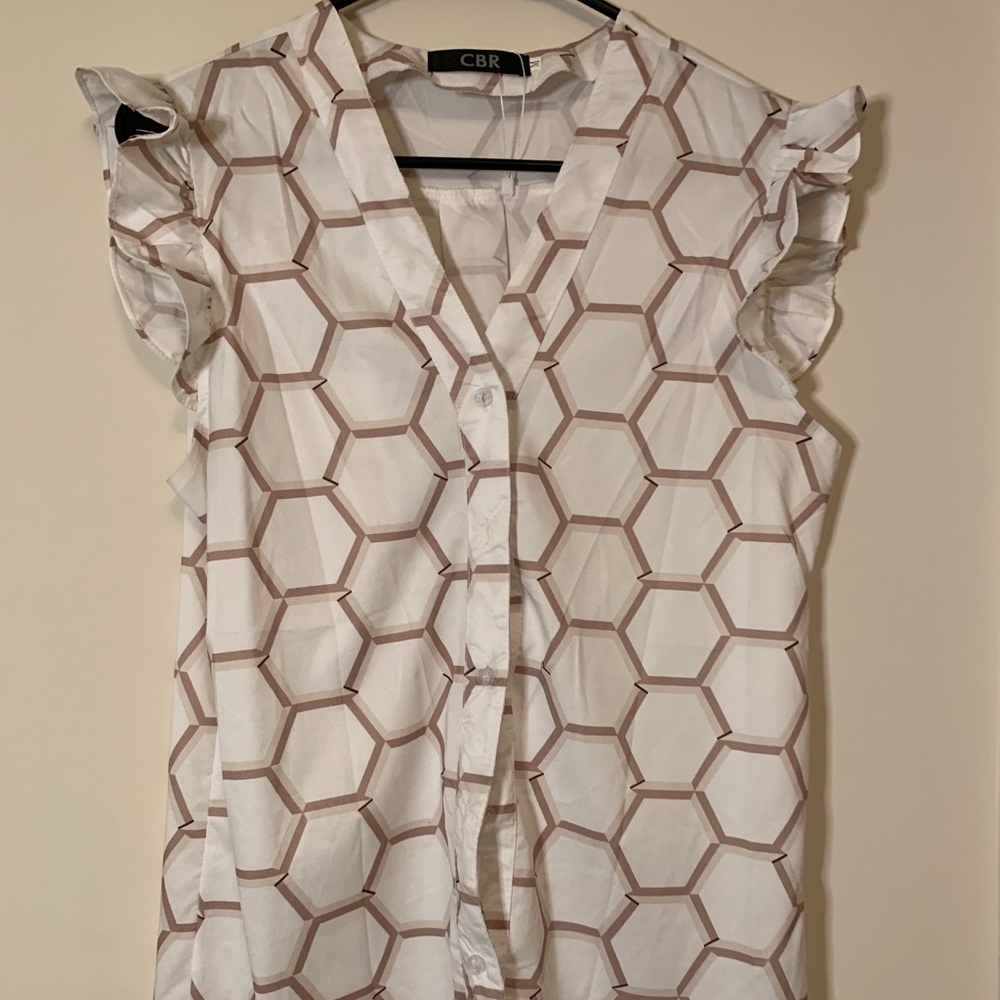 Honeycomb Tank Blouse